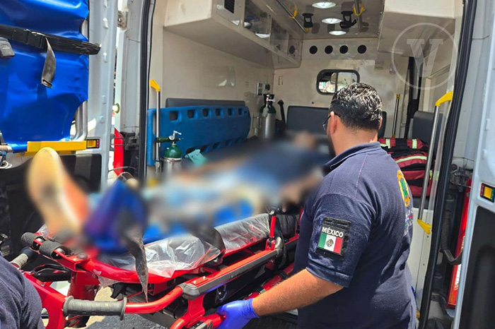 Unidades policiales resguardando una zona urbana tras el reporte de un incidente violento.