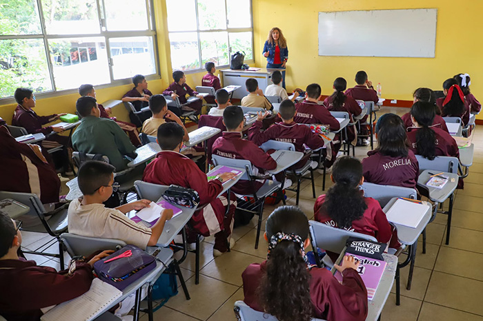 Planteles educativos y estudiantes listos para el inicio del ciclo escolar en la entidad.