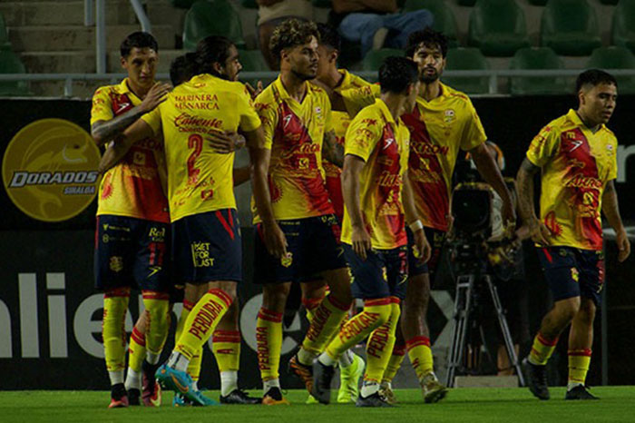 Atlético Morelia celebra el triunfo de 1-0 ante Dorados en Mazatlán durante la Jornada 6 del Apertura 2026