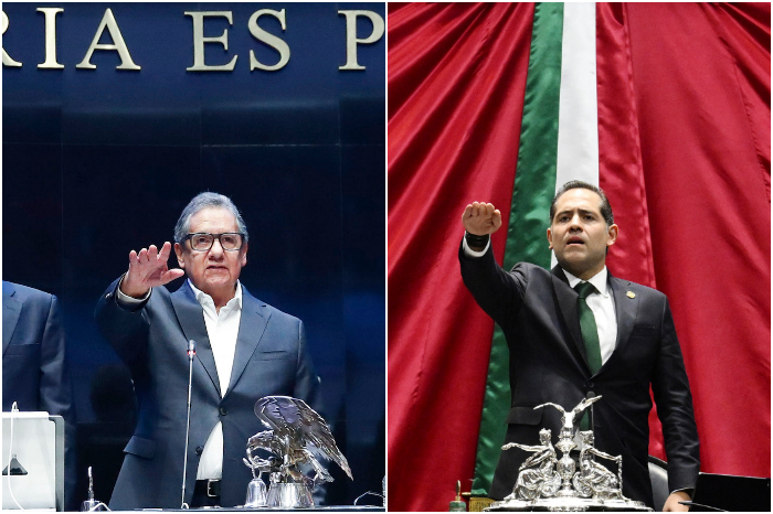 El Congreso mexicano renovó las presidencias del Senado y la Cámara de Diputados para el último año de la LXVI Legislatura.