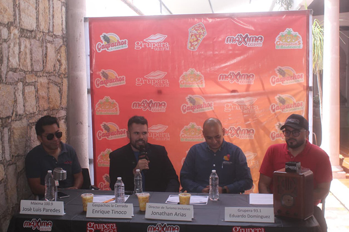 Rueda de prensa de empresarios sobre el Día del Gaspacho.