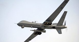 Un dron en acción.