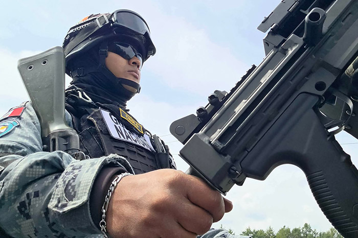 Elemento de la Guardia Nacional.