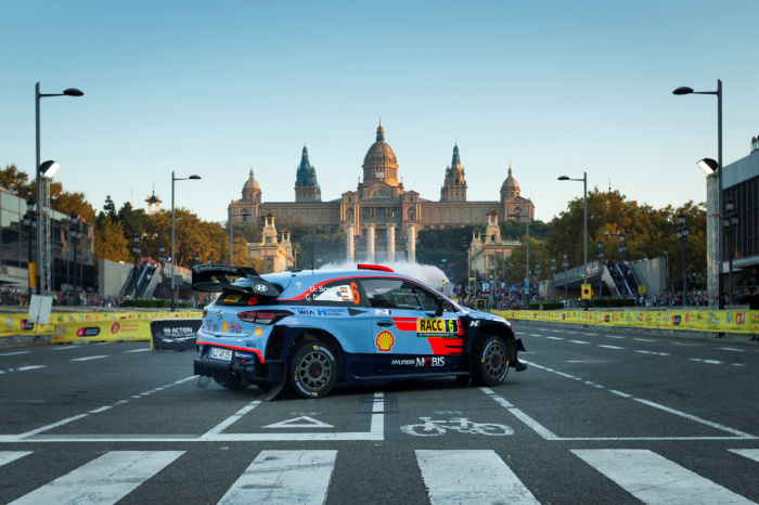 Representación del Campeonato Mundial de Rally tras el acuerdo comercial firmado por la FIA para impulsar el WRC y el ERC.