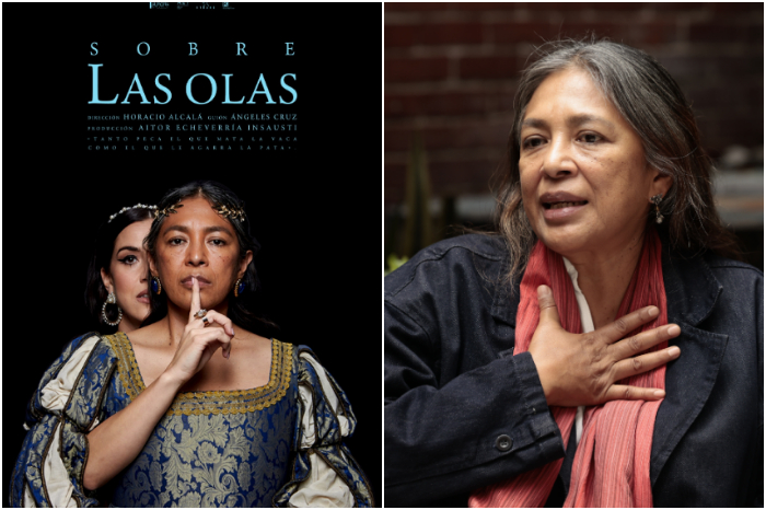 Ángeles Cruz protagoniza la película Sobre las olas, dirigida por Horacio Alcalá.
