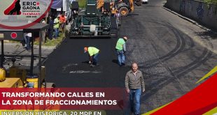 Obras y espacios urbanos en Tarímbaro, Michoacán.