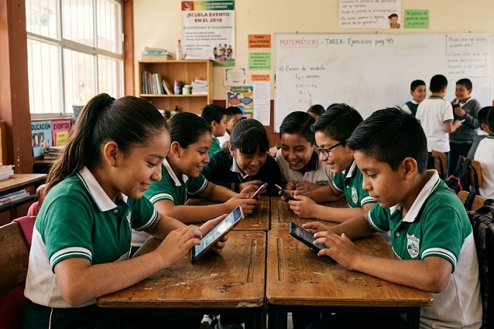 Michoacán regulará uso de celulares en escuelas