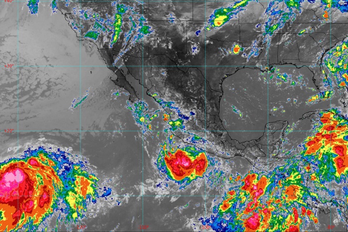 alerta huracan Polo oleaje lluvias Michoacan SMN