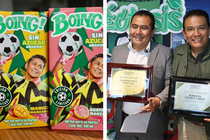 Presentación de la estrategia turística de Michoacán en empaques de productos Boing.