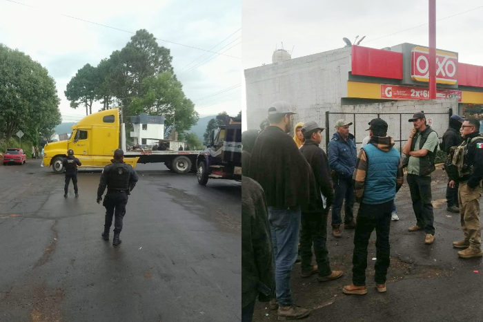 Cierran carretera Villa Madero-Acuitzio; piden búsqueda