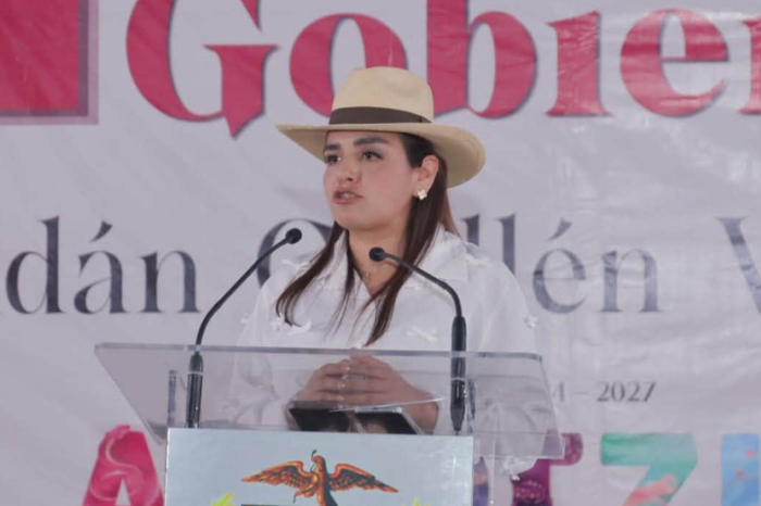Grecia Quiroz anuncia depuración en la Policía de Uruapan