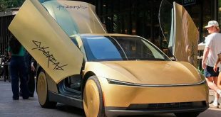 Diseño del Cybercab, el vehículo autónomo sin volante ni pedales presentado por Tesla.
