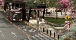 Obras de infraestructura vial y semaforización inteligente del Morebús en Morelia, Michoacán.