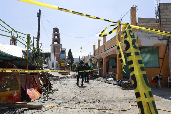Accidente con pirotecnia deja 10 muertos y 64 heridos en Temascalcingo