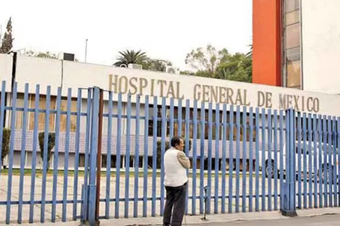Brote de salmonela en el Hospital General de México