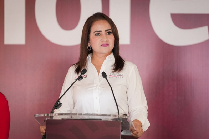 Butanda llega con ventaja en encuestas de Morena