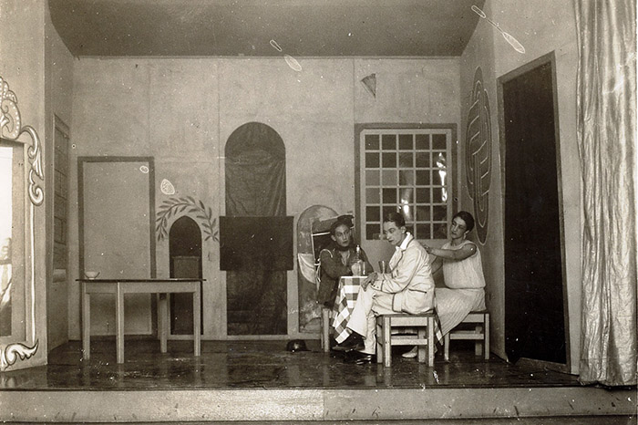 Puesta en escena de Orfeo, por el Grupo Ulises.