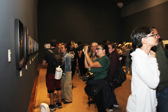 Exposición El lado inmóvil del tiempo en el Centro Cultural Clavijero