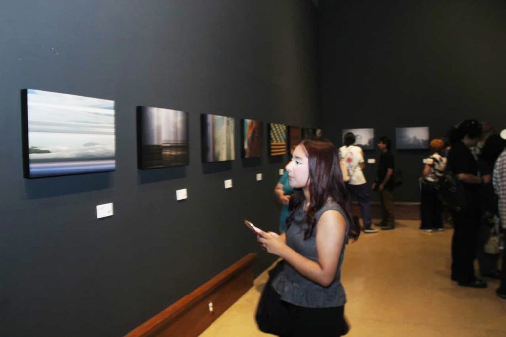 Exposición El lado inmóvil del tiempo en el Centro Cultural Clavijero