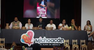 Feria de la Silla Opopeo 2026 con artesanías de Michoacán