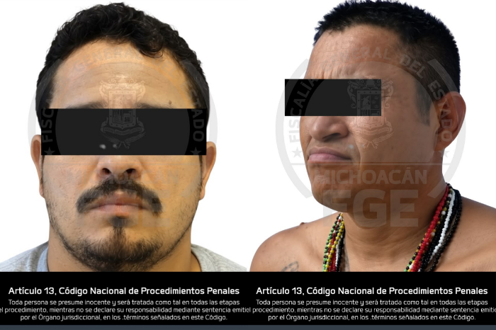 Gabino y José Luis reciben 55 años de prisión por secuestro