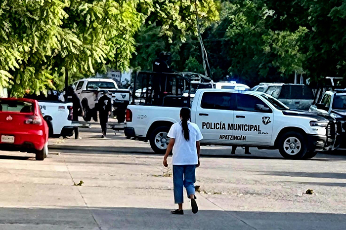 Hombre asesinado a balazos en la colonia Palmira de Apatzingán.