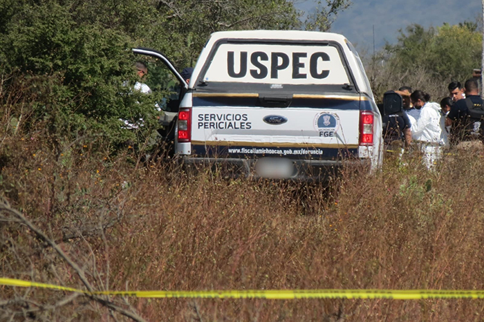 Hombre ejecutado es localizado en Jardines de Atimapa, Apatzingán
