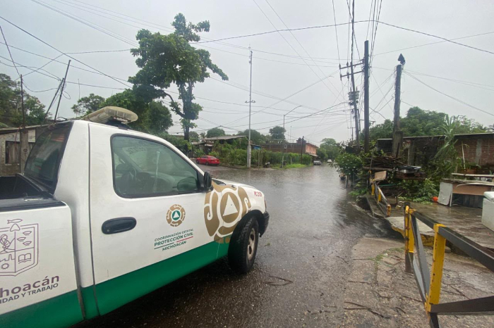 Monitoreo del huracán Polo por parte del Gobierno estatal.