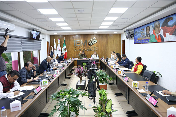 IEM ajusta presupuesto para el proceso electoral de Michoacán 2026-2027
