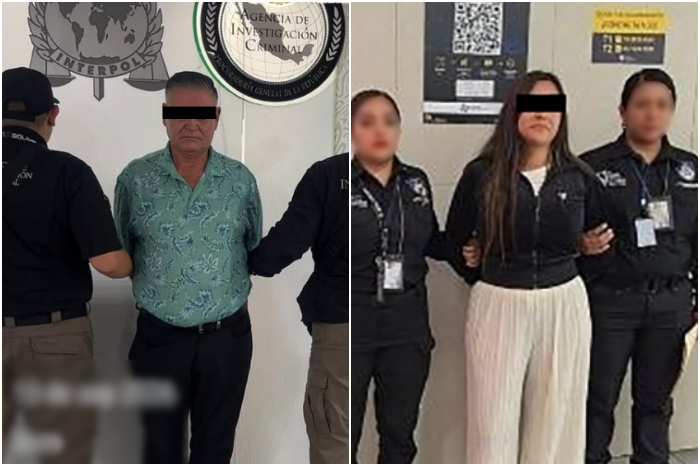 Marina aprehende a dos personas en el AICM por secuestro y explotación sexual