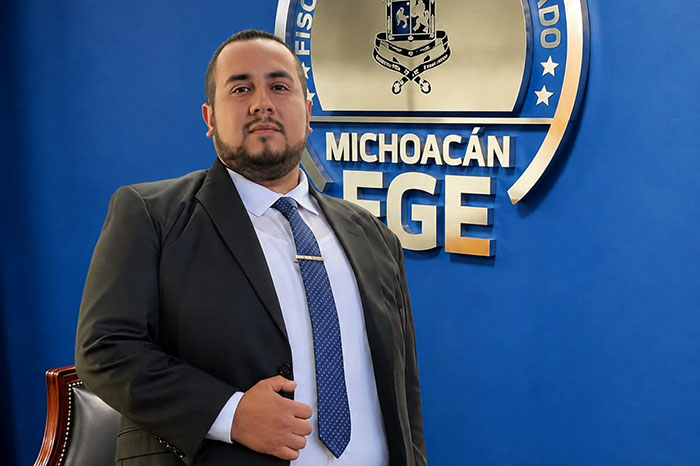 Mario Zambrano González, director de Policía de Investigación de la FGE