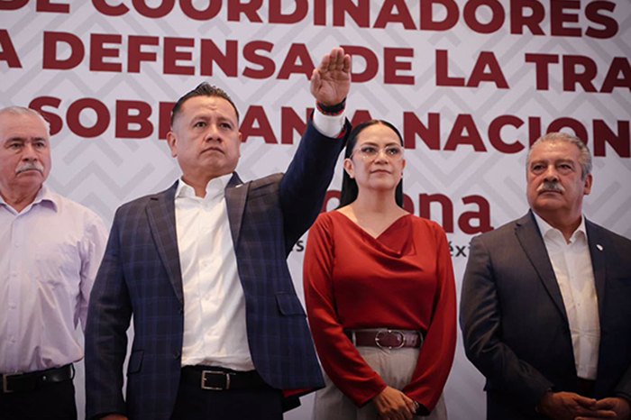 Carlos Torres Piña recibe respaldo de liderazgos de Morena tras su designación en Michoacán