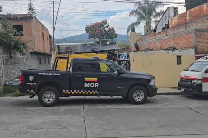 Casa abandonada de La Quemada, en Morelia, donde fue localizada una mujer sin vida.