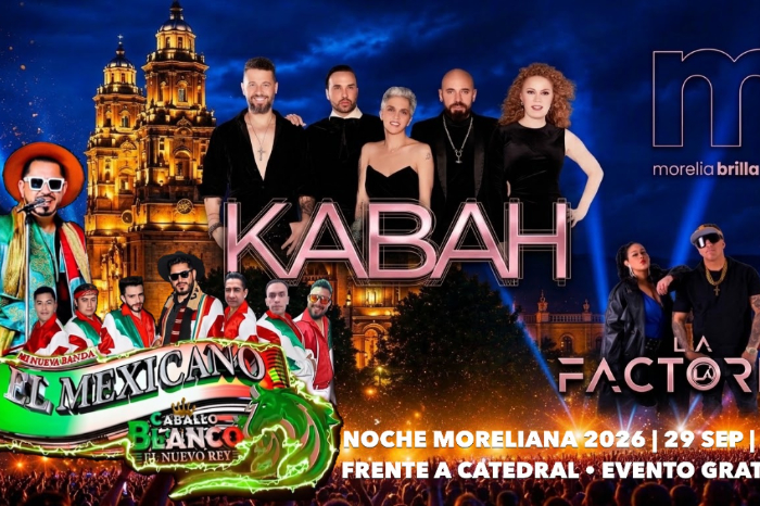 Cartel publicitario de La Noche Moreliana