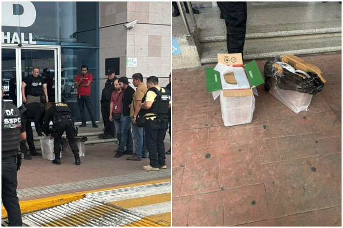 Pareja detenida con 28.5 kilos de marihuana en la Terminal de Autobuses de Morelia