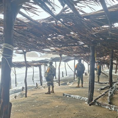 Fuerzas Armadas aplican Plan DN-III-E ante tormenta tropical Rachel en Michoacán Título: Plan DN-III-E ante Rachel en Michoacán