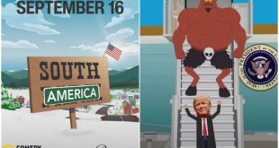 South Park se burla de Donald Trump con el nombre South America