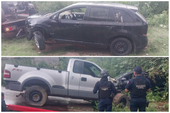 Localizan vehículos robados durante búsqueda de Iván Alexis en Villa Madero