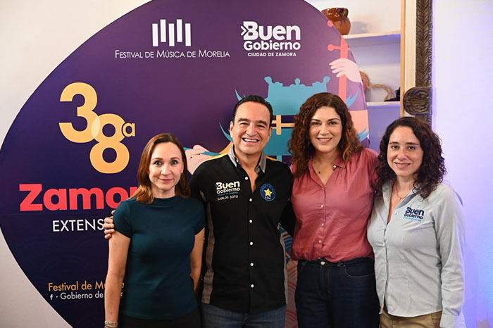Rueda de prensa de autoridades de Zamora.