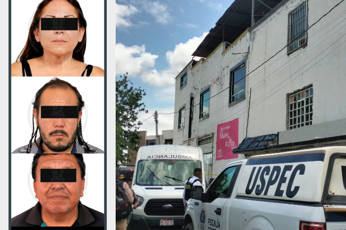 Detienen a tres por feminicidio de mujer en anexo