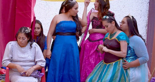 Cartel o imagen promocional del documental Anti-Princesas, presentado en el Festival Internacional de Cine de Morelia.