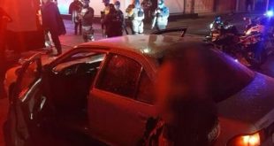 Operativo policial tras ataque armado en la colonia Ramón Farías de Uruapan.