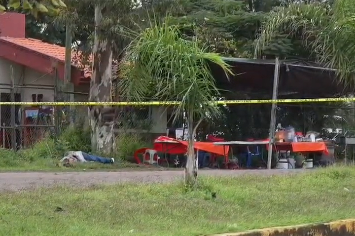 Movilización de seguridad tras el ataque armado a la base de bomberos municipales de Jacona.