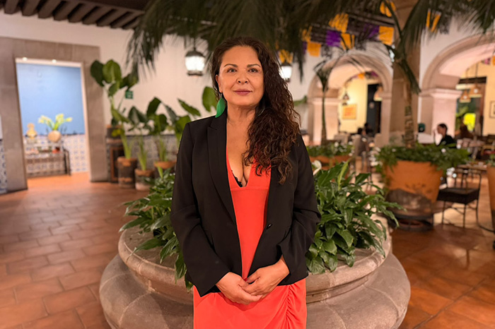 Elpidia Carrillo, actriz michoacana que impulsa proyectos de cine en comunidades de Michoacán