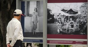 Exposición fotográfica en el Centro Histórico de Morelia.