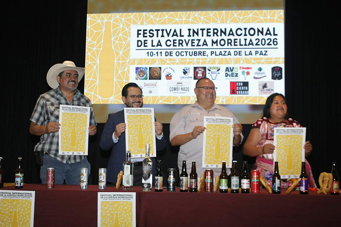 Festival Internacional de la Cerveza Morelia 2026 con cervezas artesanales