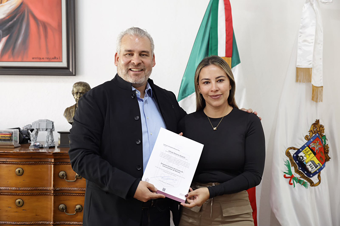 Gabriela Molina Díaz recibe nombramiento como directora general de Ceconexpo