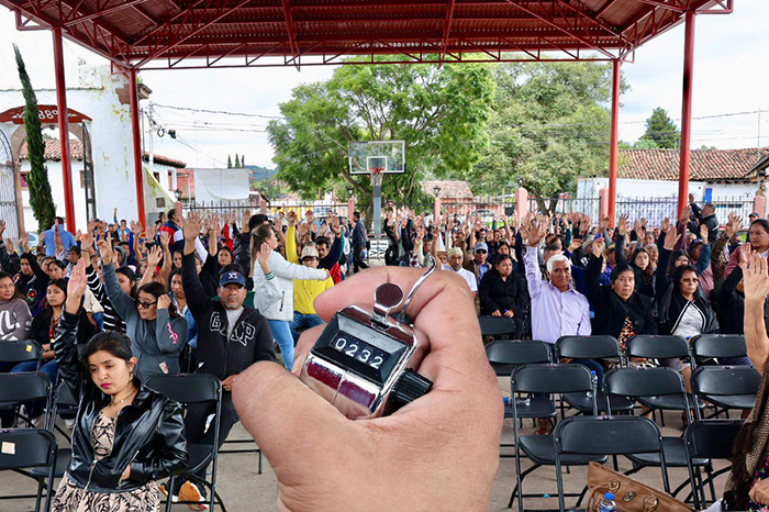Comunidad indígena de Huecorio, en Pátzcuaro, que se suma a las comunidades con autogobierno en Michoacán.
