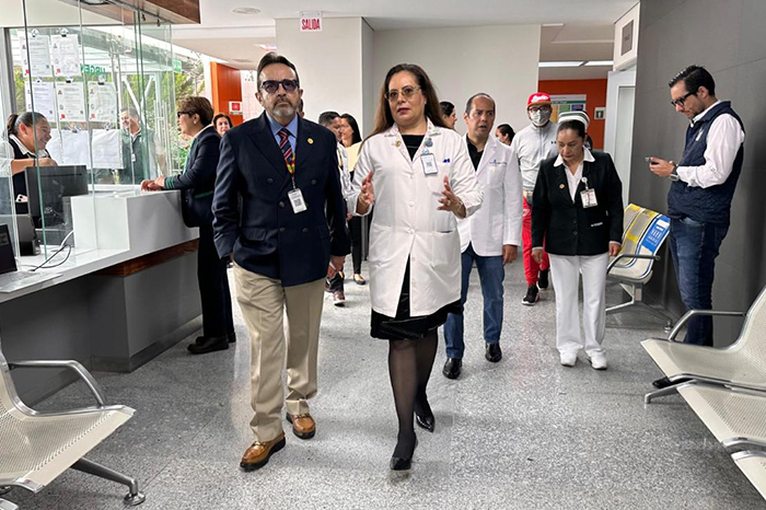 Áreas remodeladas de Urgencias del HGR 01 del IMSS en Charo