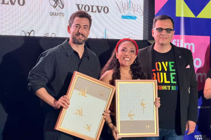 Michelle Rodríguez y Luis Gerardo Méndez reciben reconocimiento